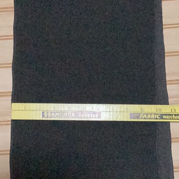 Lands End Gray Grey Two Tone Fleece Unisex Scarf - Picture 5 of 6